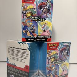 Pokémon Journey Together Booster Bundles – Sealed – 