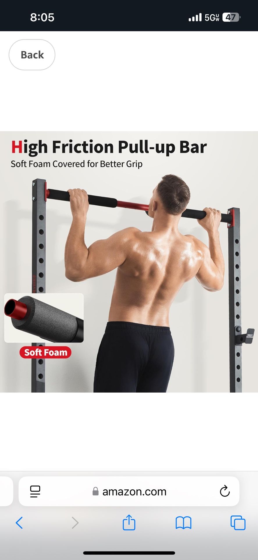 Squat Rack Flybird Adjustable Bench Amazon FLYBIRD Squat Rack With