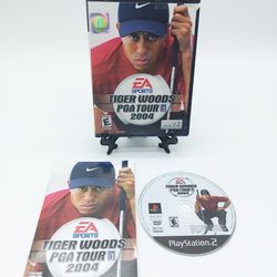 Tiger Woods PGA Tour 2004 Playstation 2 PS2 Game Complete