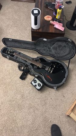 Epiphone ES-335 + Case + Misfits 3w Blackstar Mini Amp ($730 or best offer)