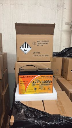 LITHIUM BATTERIES 12.8 100AH