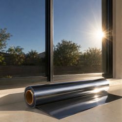 43” X 13’ Reflective Window Tint for House, Blocks Sun Uv