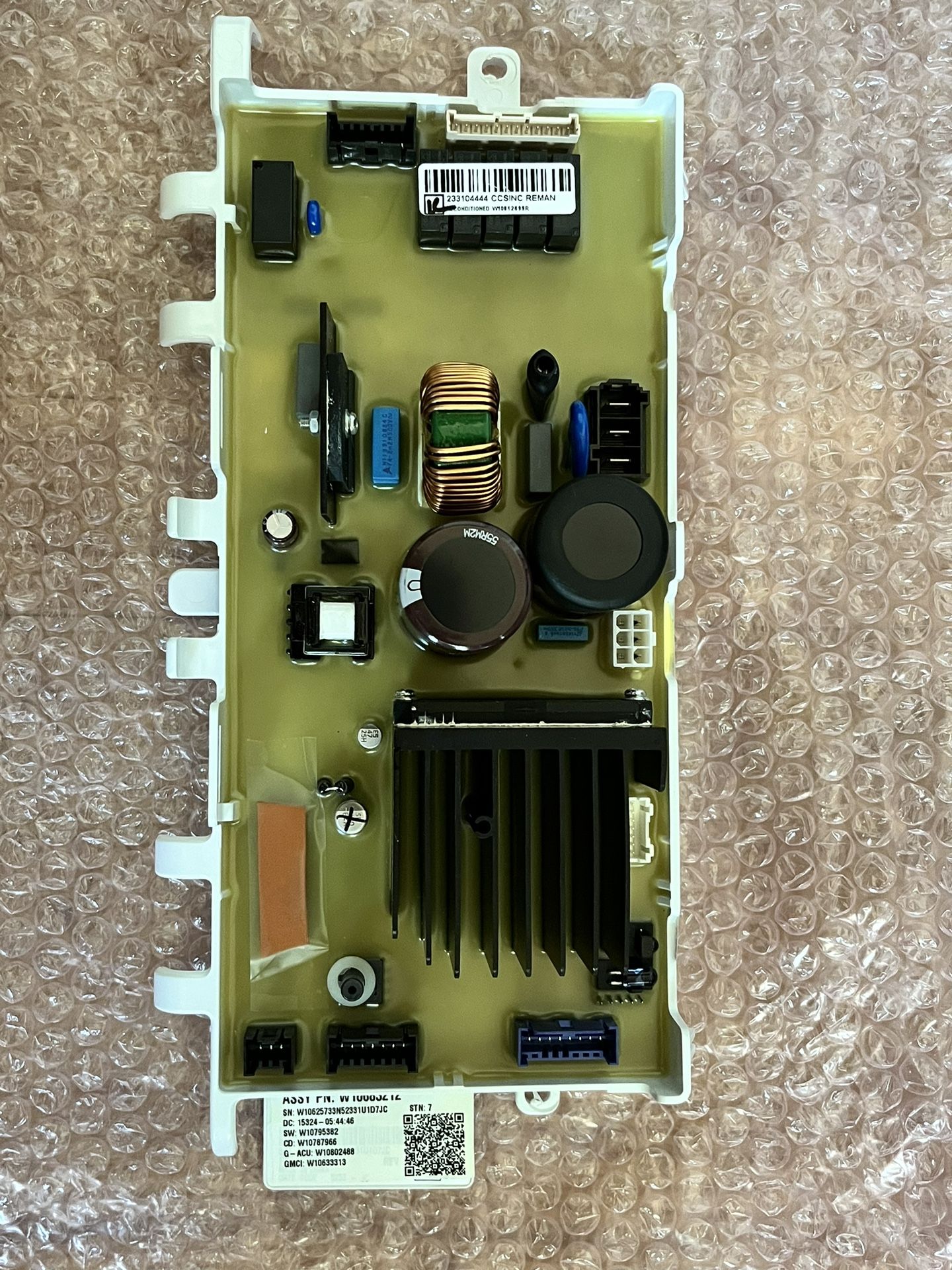 W10683212 For Kenmore Washer Main Control Board