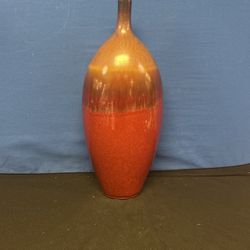 Brown And Red Flower Vase 