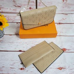 Three Pieces Crossbody Bag 