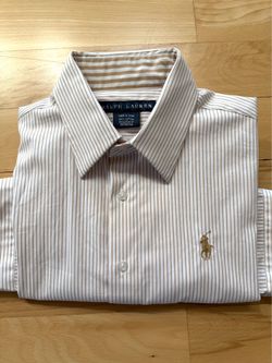 new ralph lauren button up small size 6