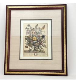 Floral Wall Art Print Botanical Calendar Set Replacements - Autumn, Winter 