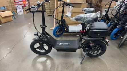 Electric Scooter for Adults with Seat, Brushless Motor, 48V 15Ah, 25 Miles Range