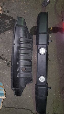 Jeep front bumper and cover