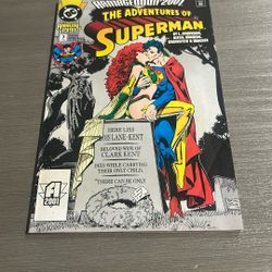 Vintage Superman Comic Book