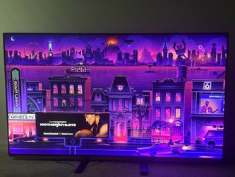Large Flat Screen Smart TV 65”