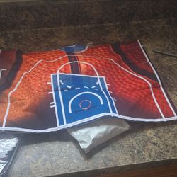 Basketball pillow cover