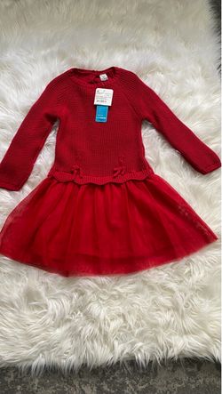 LC Waikiki Girls Red Tulle Dress Size 5-6 – New With Tags