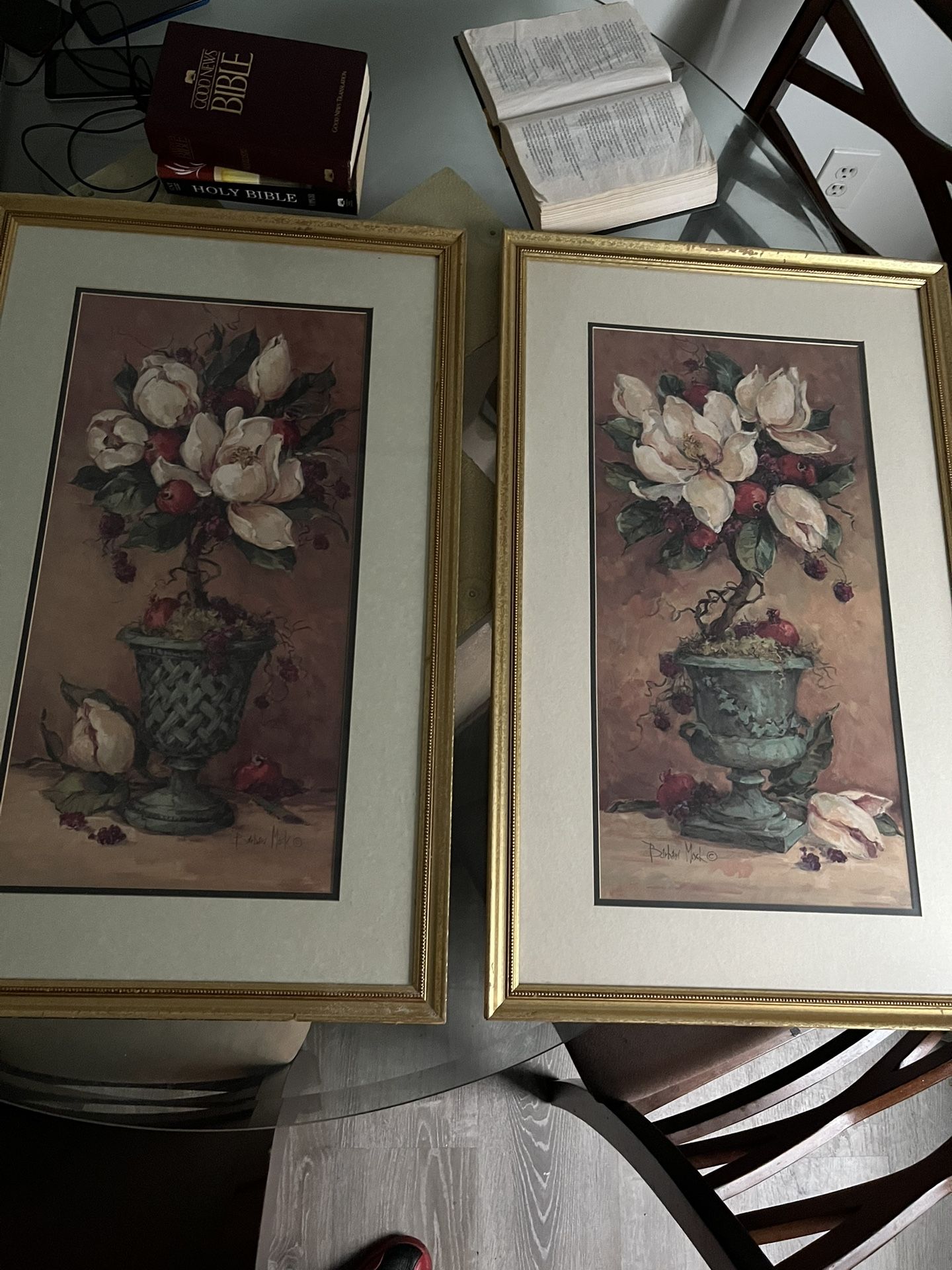 Vintage Painting Set Of Two