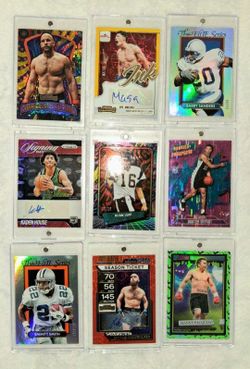 Rare Mixed Sports Trading Card Lot of 9 SALE! $10 Each