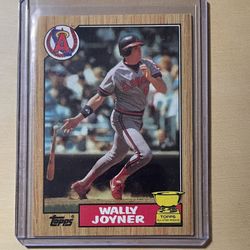 Wally Joyner Rookie