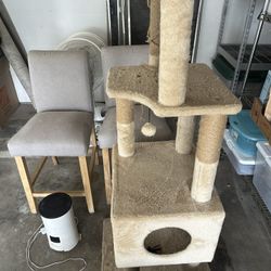 Cat Tree And Toys