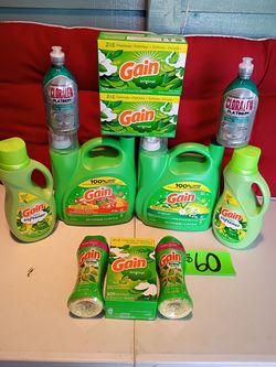 Laundry care bundle gain liquid.. annaville area location
