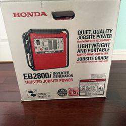 HONDA EB2800! Generator $1200  New