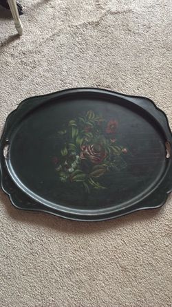Antique Russian serving tray.
