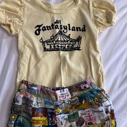 Disney Fantasyland Outfit