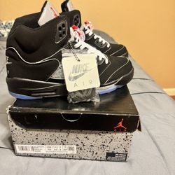 Jordan 5 Retro Black Metallic 