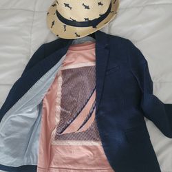 H&M Boys Sport Coat Kids Size 6-7(Smll 8y)