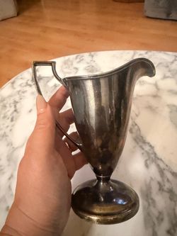 Silver-Plated Creamer Pitcher