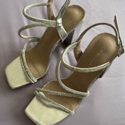 Silver Sandals