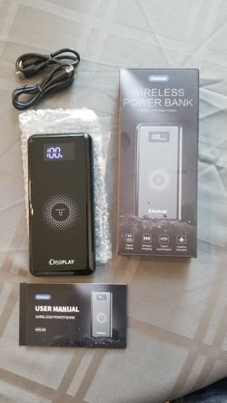 Wireless Power Bank 10000mAh/37Wh