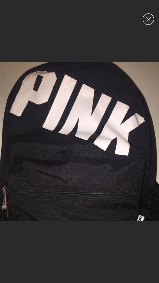 Pink Victoria’s Secret backpack