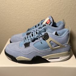 Nike Jordan 4 University Blue Size 10