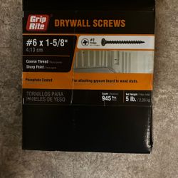 Drywall Screws # 6 X 1-5/8