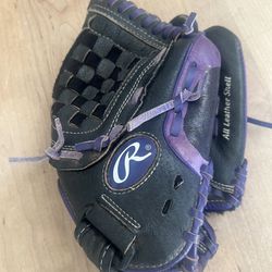 Rawlings HFP150BP 11.5” Youth Leather Baseball Softball Glove Exellent Condition