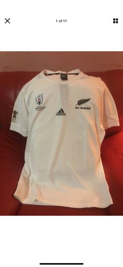 Adidas Rugby World Cup Japan 2019 All Black Jersey Nwt Size Xl Mens White