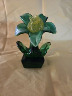 Vintage Handblown Daffodil