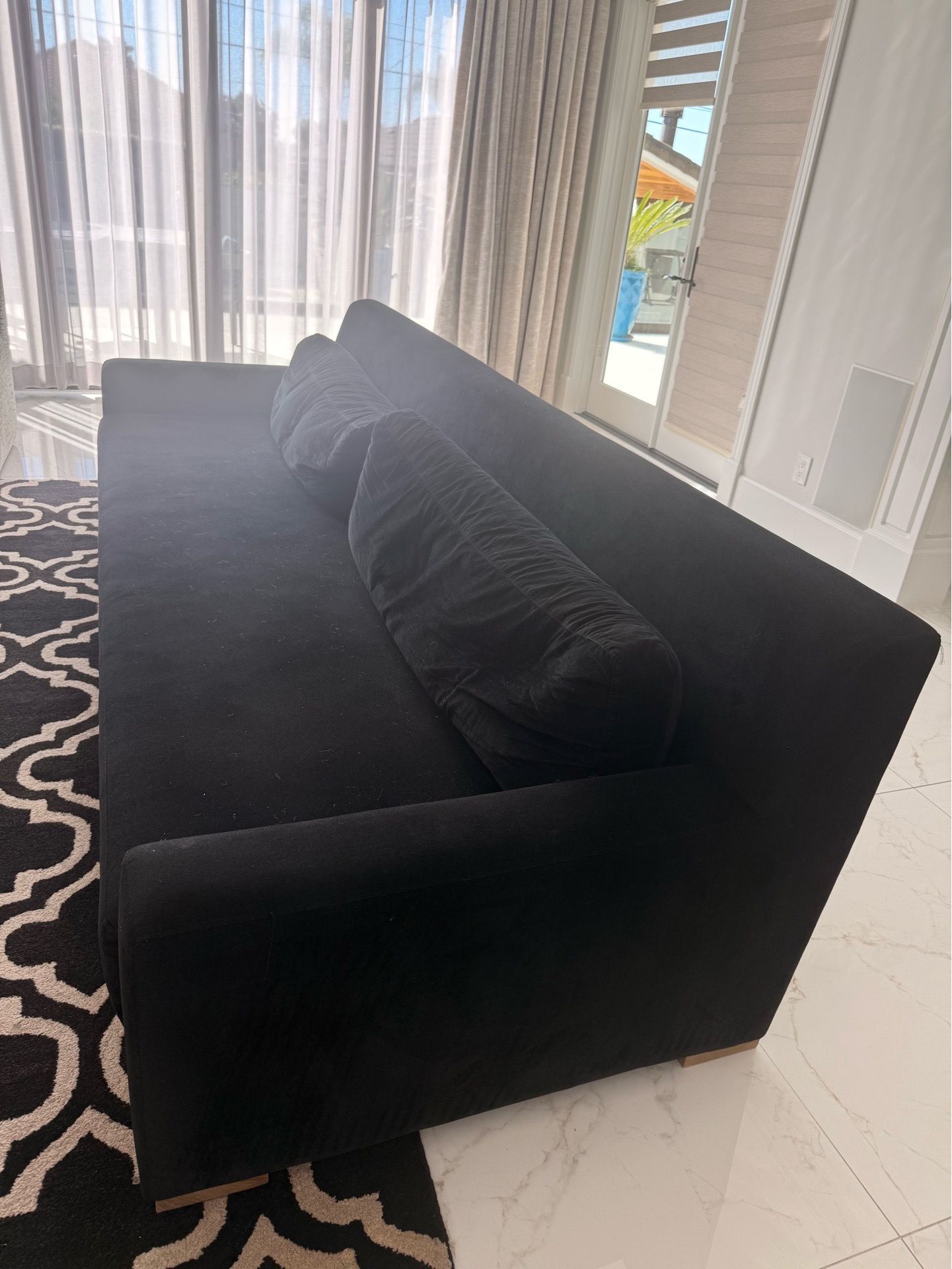 Large Reatoration Hardware Couch