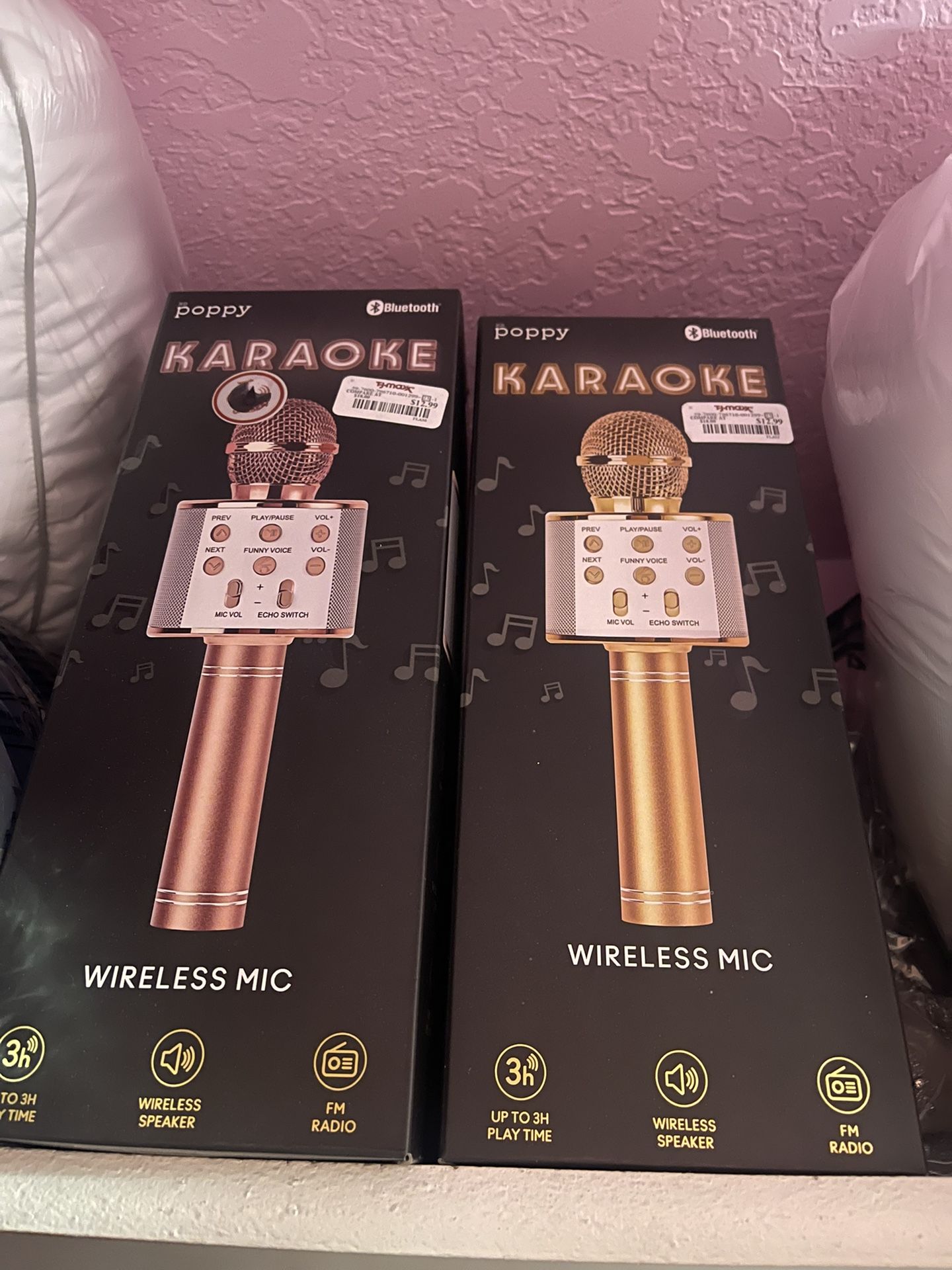 Karaoke Mics $15 For both