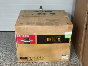 Weber Genesis E-315 3-Burner Liquid Propane Gas Grill in Black with Cast-Iron Grates
