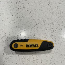 Dewalt Metric Locking Hex Key Set