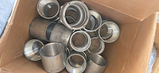 3" and 4" rigid threaded couplers