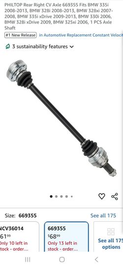 CV Axle BMW