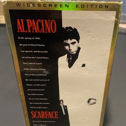 Scar Face VHS