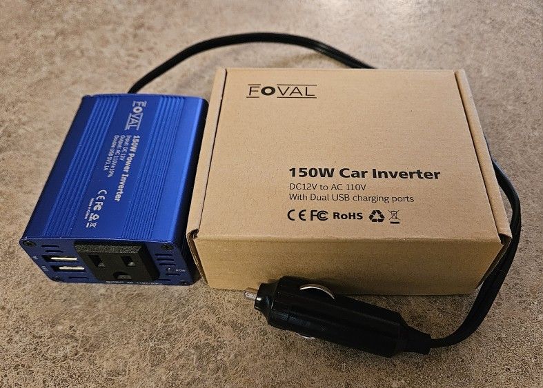 FOVAL 150W Power Inverter for Vehicles