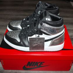 Nike Air Jordan 1 Retro High OG Silver Toe