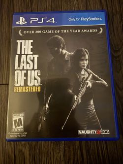 The Last Of Us Remastered PS4 Complete