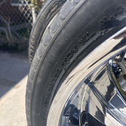 24” Velocity Rims And Tires