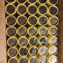 Collectibles Kennedy Haft Dollars Mystery Rolls Never Been Opened 