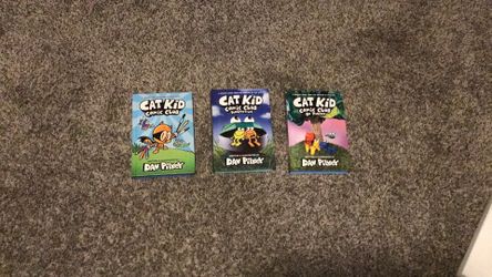 Cat Kid Comic Club books 1-3