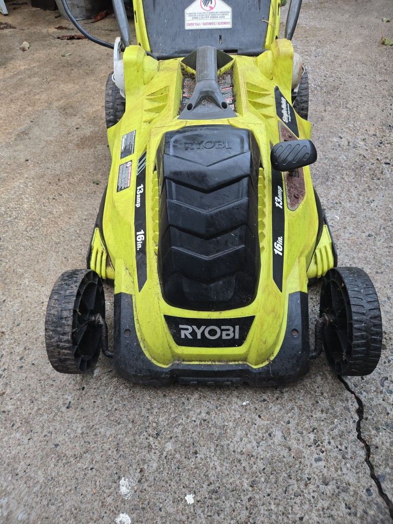 Ryobi 16 Inch Electric Mower